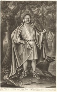Ho Nee Yeath Taw No Row, Rey de los Generethgarick de John Simon after John Verelst