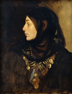 Una mujer fellah de John Singer Sargent
