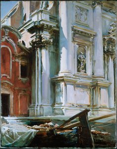 Iglesia de San Stae, Venecia, 1913 de John Singer Sargent
