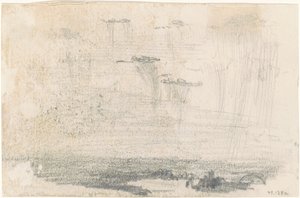 Nubes (reverso) de John Singer Sargent