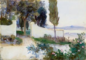 Puertas de una villa en Italia, c. 1900s