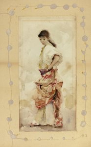 Niña en Traje Español, antes de 1880