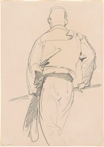 Gondolero, Venecia de John Singer Sargent