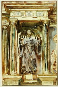 En una iglesia en Granada de John Singer Sargent