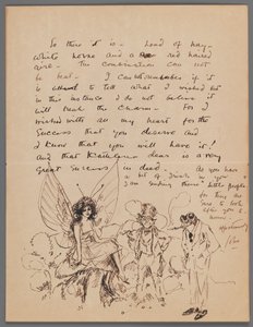 Carta a Kathlene MacDonell de John Singer Sargent