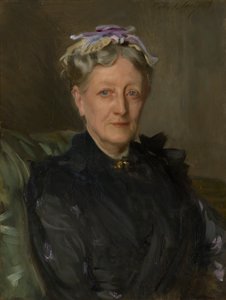 Mary Eliza Mead (de soltera Mary Eliza Scribner, 1822) de John Singer Sargent