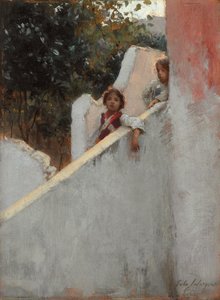 Recuerdos de Capri; Ricordi di Capri, 1878 de John Singer Sargent