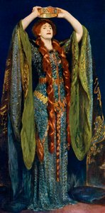 Miss Ellen Terry como Lady Macbeth, 1906, 1912 de John Singer Sargent