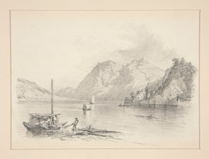 lago de montaña de John Singer Sargent