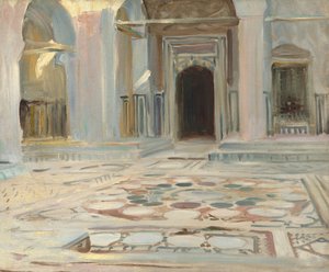 Pavimento, El Cairo de John Singer Sargent