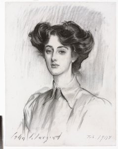 Retrato de Lady Elsie Meyer, febrero de 1908 de John Singer Sargent