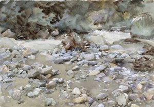 Lecho del río de John Singer Sargent