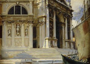 Santa Maria della Salute, Venecia de John Singer Sargent