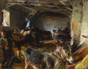 Establo en Cuenca, 1903 de John Singer Sargent