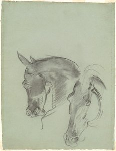 Estudios para "La caída de Gog y Magog" de John Singer Sargent