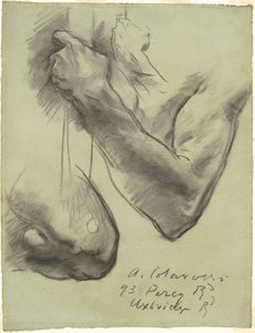 Estudios para "El triunfo de la religión" de John Singer Sargent