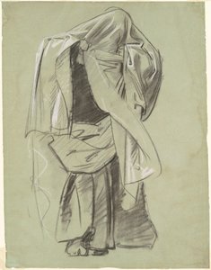 Estudio para "Friso de los profetas" de John Singer Sargent