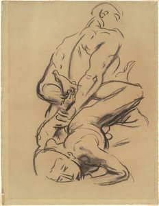 Estudio para "Juicio" de John Singer Sargent