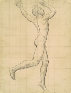 Estudio de Apolo para Apolo y Dafne, c. 1918 de John Singer Sargent