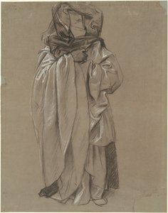 Estudio de Ezequiel para "Friso de los Profetas" de John Singer Sargent
