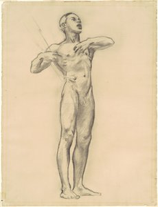 Estudio de Orfeo para "Arte clásico y romántico" de John Singer Sargent