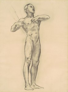 Estudio de Orfeo para Arte Clásico y Romántico, c. 1921 de John Singer Sargent