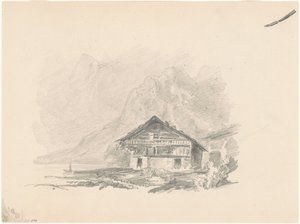 Chalet suizo, 1869 de John Singer Sargent