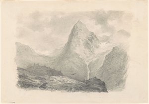 Los Alpes [recto], 1868-1869 de John Singer Sargent