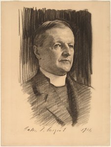 El Reverendo William Lawrence de John Singer Sargent