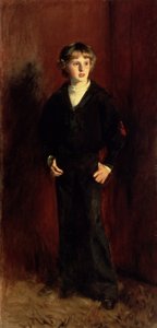 El difunto Mayor E.C. Harrison de niño de John Singer Sargent
