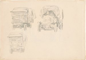 Camiones (recto) de John Singer Sargent