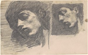 Dos cabezas de John Singer Sargent