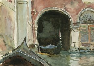 Canal Veneciano de John Singer Sargent
