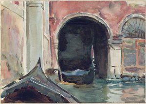 Canal veneciano de John Singer Sargent
