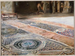 Interior veneciano de John Singer Sargent