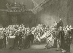 Muerte del Conde de Chatham de John Singleton Copley