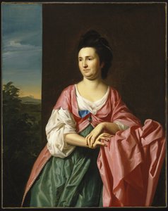 Sra. Sylvester Gardiner, de soltera Abigail Pickman, anteriormente Sra. William Eppes