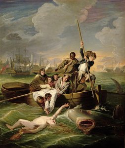 Watson y el Tiburón, 1782 de John Singleton Copley