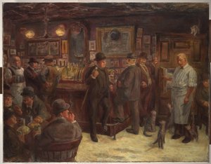 Gatos de McSorley de John French Sloan