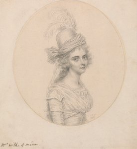 Retrato de la Sra. Wilks de Madrás de John Smart