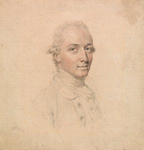 Retrato de un joven tomado de la vida, mirando hacia la derecha de John Smart