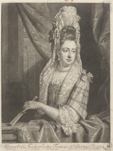 Retrato de María II Estuardo de John Smith