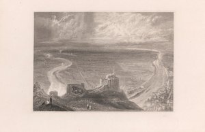 Chateau Gaillard, desde el este de John Smith
