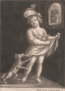 Niño y perro de John Smith