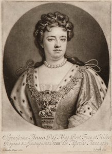 Reina Ana (mezzotinta)