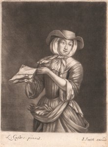 Mujer vendiendo música de John Smith