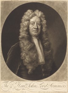 John Lord Sommers de John Smith after Jonathan Richardson, Sr.