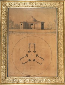 Elevación y Plano de una Casa para Perros, 1779