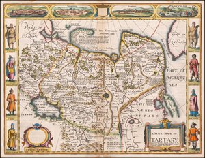 Mapa de Tartaria de 1626 por John Speed
