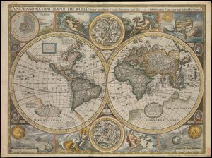 Un nuevo y preciso mapa del mundo de John Speed